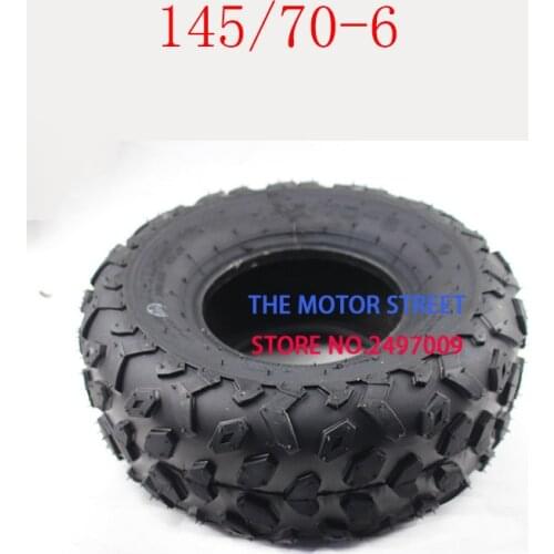 145/70-6 Tubeless Tyre Tire 6 inch For 50cc 70cc 90cc 110cc 125cc Kids ATV Quad Dirt Bike Buggy