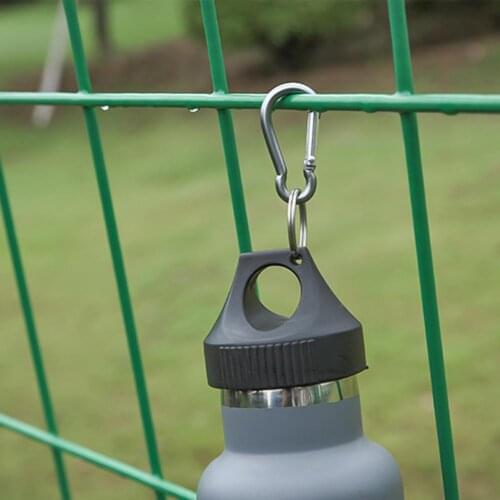 20Pcs Aluminum Alloy Locking Carabiner Clip Keychain Set Outdoor Camping Hiking Equipment Tool