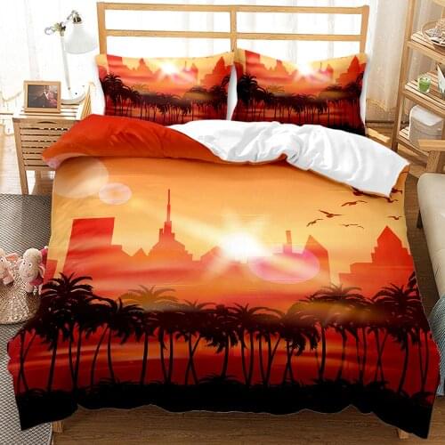 3d print Hawaiian Style bedding set king size bedding set queen bedding set duvet cover set queen comforter sets