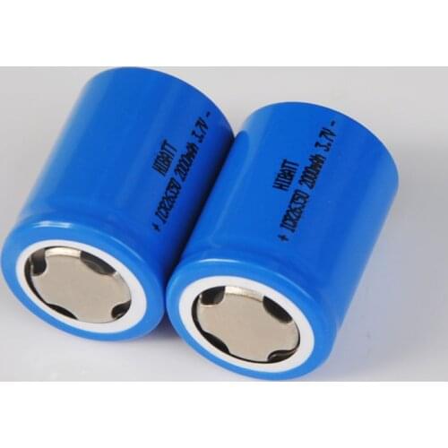 2-5PCS 3.7V 26350 Rechargeable lithium ion battery icr26350 li-ion cell baterias 2000MAH for flashlight electric razor shaver