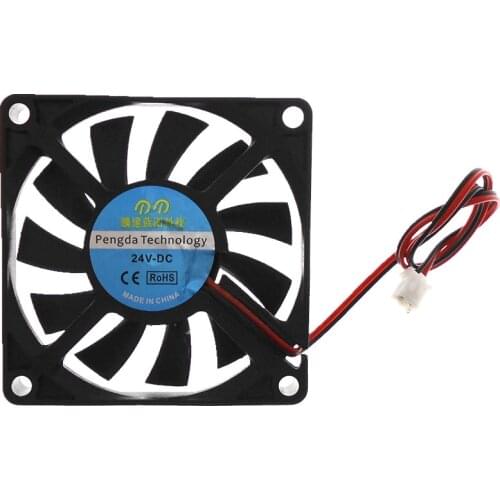 DuoWeiSi 7010 5/12/24V 7cm cooling fan 70*70*10mm cooling fan 7010 fan Computer case cooling fan