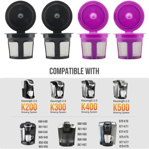 Refillable Coffee Pod Filters Replacement for Keurig K-Series Coffee Machine