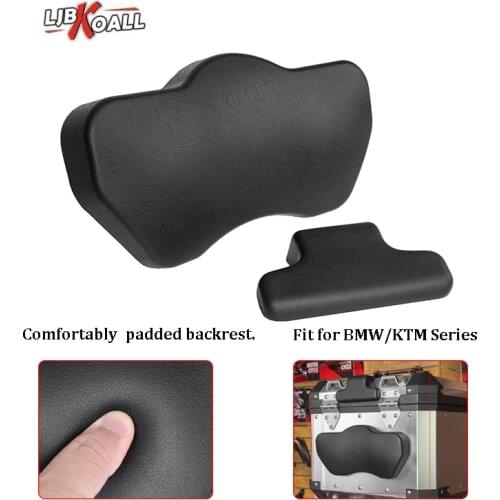 Passenger Backrest Pad Rear Top Back Case Box Cushion For BMW G310GS G310R R1250GS R1200GS F750GS F800GS For KTM 950 /990/1050