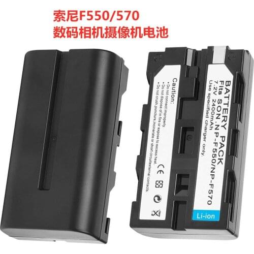 Suitable for Sony LED Camera Light Monitor Fill Light Photography Light NP-F550 Battery F550/570 Brand New Battery