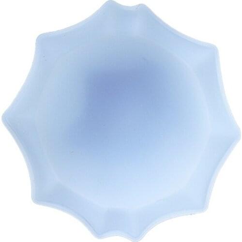 Crystal Epoxy Mold Ten-corner Plate Mold Fruit Storage Plate Decoration Mold