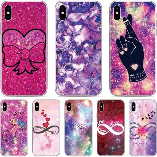 Pink Colorful Infinity Cover For Doogee N30 X95 X90 Y8C Mix 2 N20 Pro Y9 Plus N10 Y7 Y8 X70 X60 X50 X55 X60L X50L Phone Case