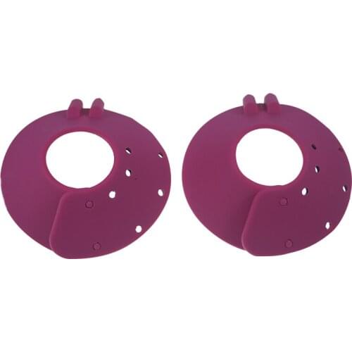 Two electric nipple breast stimulation sex toys for men and women electro shock accessory