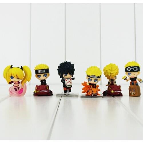 Cute 6pcs/lot PVC Figure Model Toy