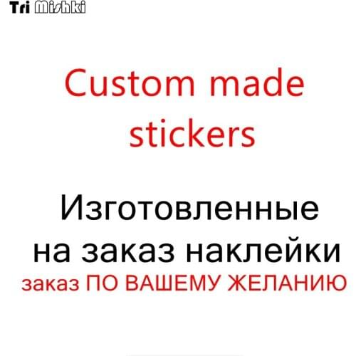 Tri Mishki custom made stickers car sticker