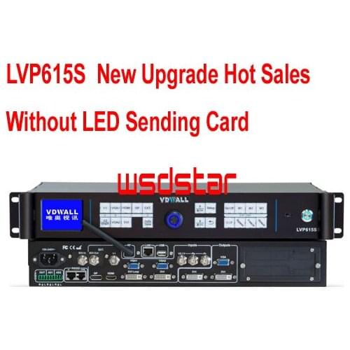 VDWALL LVP615S Inputs: SDI/DVI/VGA/HDMI/DP/YPbPr 2048*1152 WIFI control LED Video Processor Without LED Sending Card Hot Sales