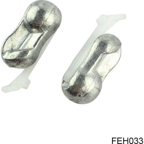 50PCS Bidirectional Ball Seat Belt Parts R202005 FEH033