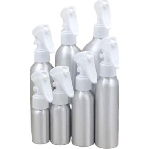 High Grade Salon Hairdresser Sprayer Spray Bottle Empty Aluminum Atomizer Perfume 30ml 50ml 100ml 120ml 150ml 200ml 250ml 20pcs