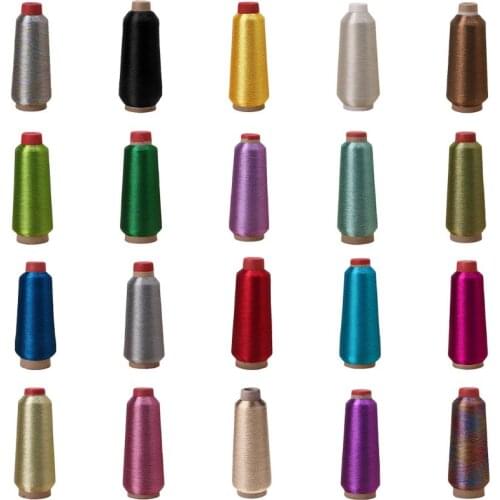 1PC Sewing Machine Cone Threads Polyester Overlocking All Purpose 20Colors L4MB