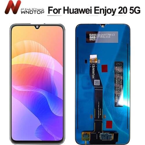 100% Tested For Huawei Enjoy 20 5G LCD Display Touch Screen Digitizer Assembly Frame Enjoy 20 Lcd WKG-AN00 Display