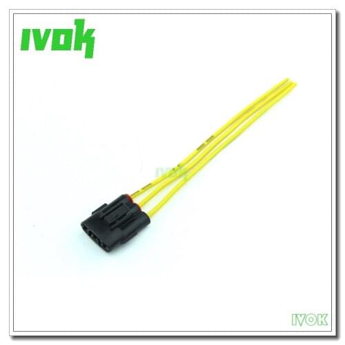 3 Wire Front Turn Socket Connector Harness Repair For Honda CR-V Crosstour Element Pilot Acura RDX RLX TSX