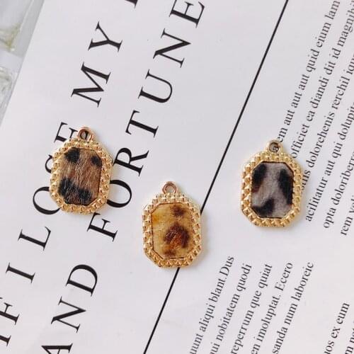 6pieces / lot ovalk goldpendantEarring Accessoriesdiy earrings