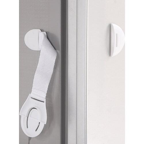 Baby Safety Lock Drawer Lock Multi-function Protection Baby Refrigerator Lock Children Long Cabinet Door Lock
