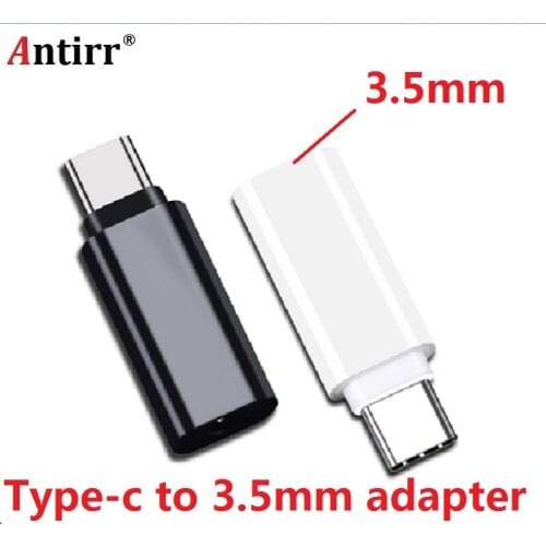 Type-C to 3.5mm Earphone Cable Adapter USB 3.1 Type C Male to 3.5 AUX Audio Female Jack For Phones CCTV For TV station