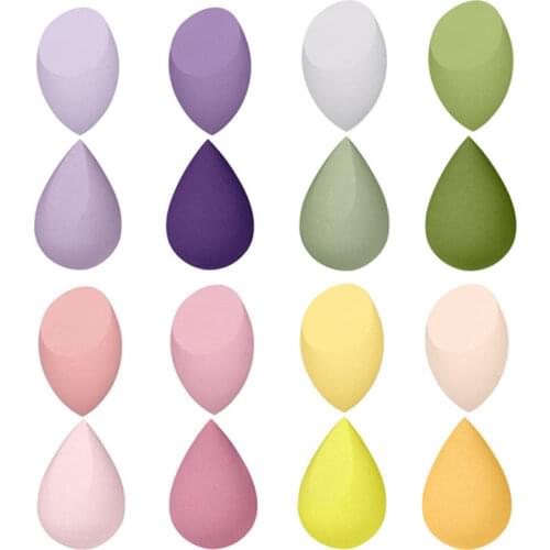 4Pcs/Set Cosmetic Puff Wholesale Makeup Sponge Sets Tools Foundation Puffs for Blender Accessories Beauty