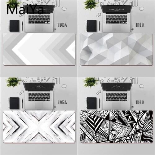 Maiya Top Quality White beautiful design Rubber Mouse Durable Desktop Mousepad Free Shipping Large Mouse Pad Keyboards Mat
