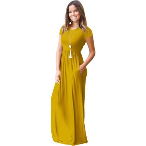 2020 Summer New Fashion Pregnant Womens Nursing Pregnancy Daily Dress Solid Maternity Long Dress Wholesale Free Ship Z4