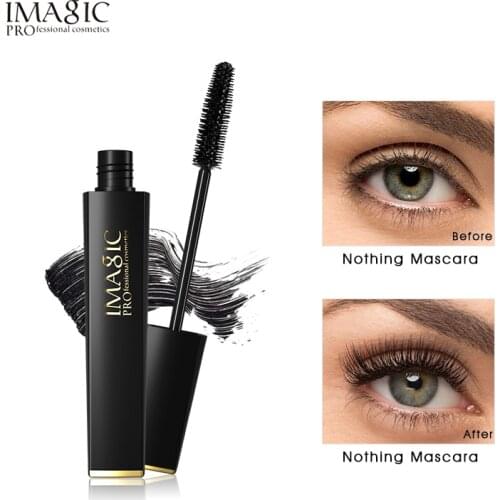 IMAGIC Wimper Mascara 4d Zijde Vezels Langdurige witte Mascara Wimpers Make-Up cosmetische Waterdichte mascara