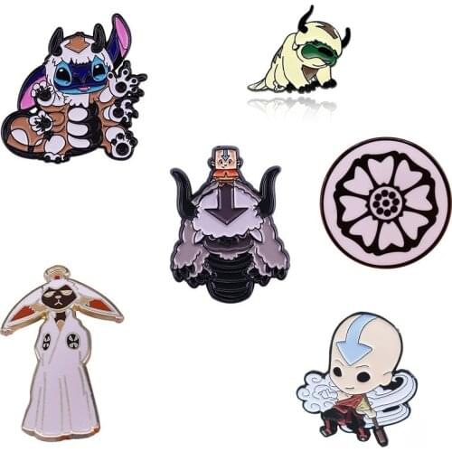 Cartoon Funny Enamel Lapel Pin Collar Pins Brooch Badge Backpack Hat Accessories