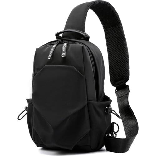 2019 New Shoulder Messenger Bags for Men Anti-Theft Waterproof Multifunction Crossbody Bag Short Trip Chest Pack