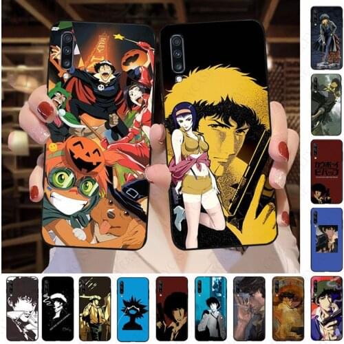 Cowboy Bebop Soft Shell Phone Case For Samsung Galaxy A50 A10 A20 A20E A20S A30S A40 A51 A70 A30 A6 A8 Mobile Cover