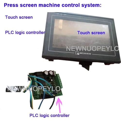 ACF Repair LCD screen equipment pulse pressing machine control system touch screen + PLC logic controller