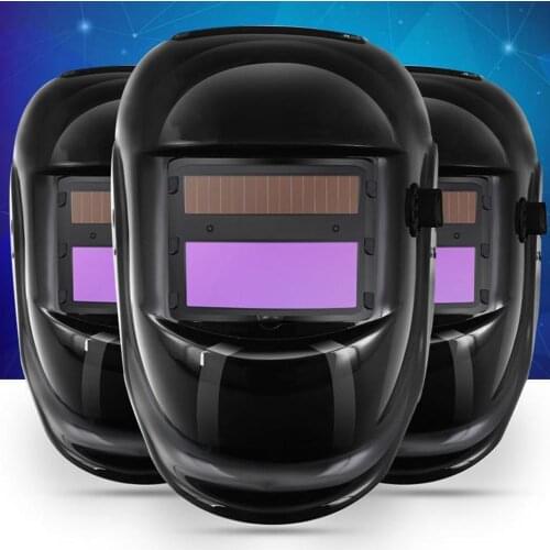Auto darkening welding helmet/welding mask/MIG MAG TIG/4arc sensor/Solar cell Darkening welding mask