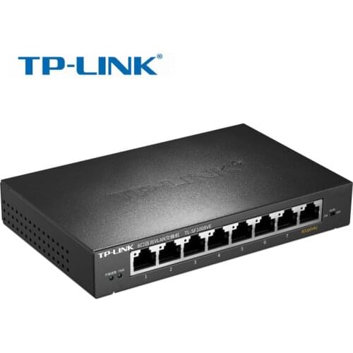 TP-Link TL-SF1008VE 8 Port Fast Switch 10/100Mbps Metal VLAN Switch