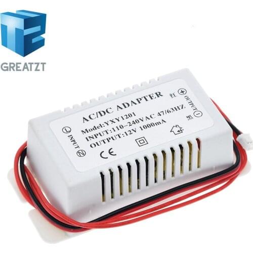 GREATZT MP3 decoder board special power supply 12V1A power adapter 12V power supply