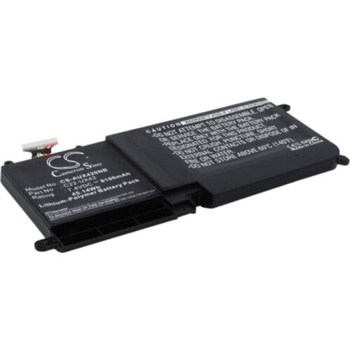 Cameron Sino 6100mAh battery for ASUS UX42E3317VS-SL UX42E3517VS UX42E3537VS-SL Zenbook UX42 0B200-00190000 C22-UX42