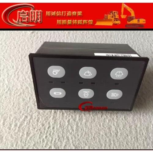 Excavator accessories 320C E320C 312C 325C 329C 330C headlamp wiper control panel/headlamp wiper controller switch digger parts