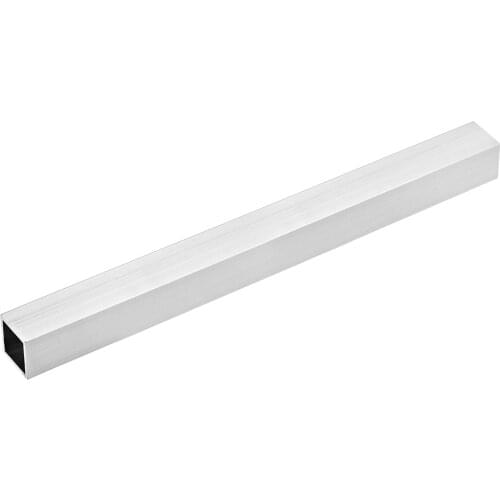 Uxcell 6063 Aluminum Square Tube 200mm/300mm Length Seamless Straight Pipe Tubing 0.8mm 1mm 1.2mm 1.5mm 2mm Wall Thickness