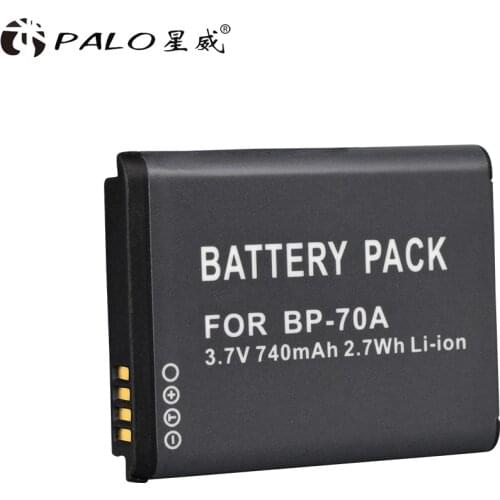 BP-70A EA-BP70A BP70A IABP70A battery for SAMSUNG AQ100, DV150F, ES65, ES67, ES70, ES71, ES73, ES74, ES75, ES80,PL80 ES70 SL630