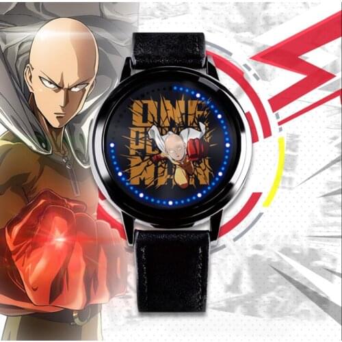 ONE PUNCH-MAN Saitama LED Watch Touch-Screen Waterproof Cos Anime Gift