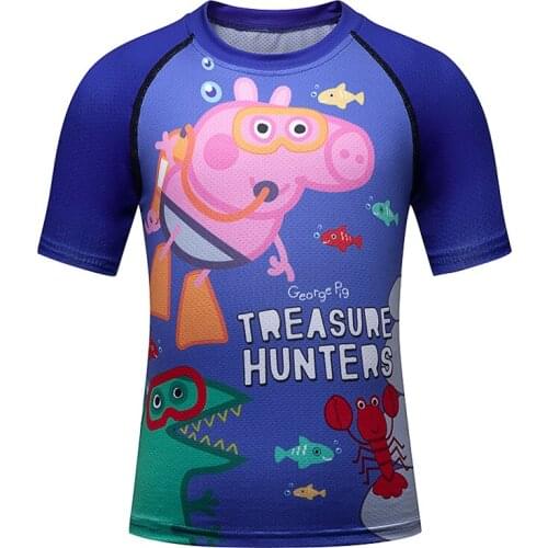 Jogging Shirts Short Sleeve New Design Tops For Kid Cody Lundin Sublimation Printed