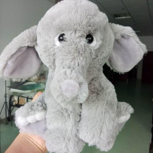New arrvials Cartoon 25cm Plush Elephant Toy Kids Comfort doll stuffed HUG Pillow Elephant Doll Baby Doll Birthday Gift for Kids