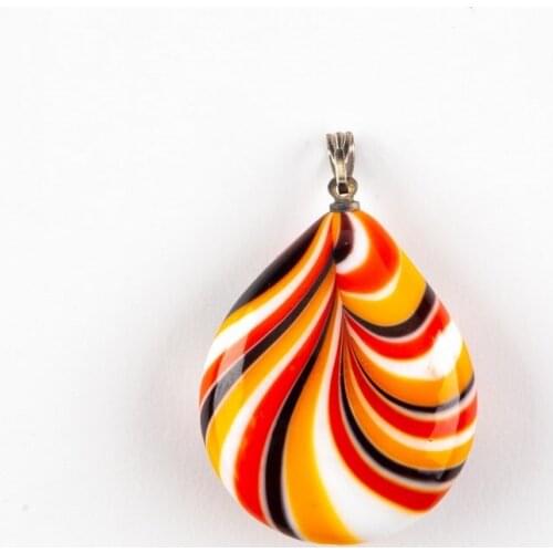 Murano Glass Gocce Pendant No.3