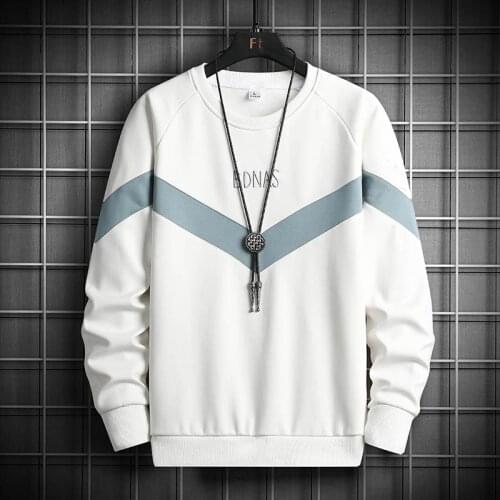 Hoodies Men 2021 Pullover Casual Loose Man Sweatshirts Long Sleeve Autumn Winter Oversized Hoodie Korean Version Men Sweatshirts