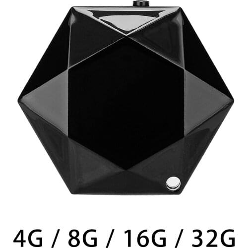 Mini Necklace Pendant Invisible Voice Recorder Audio Dictaphone Easy Use