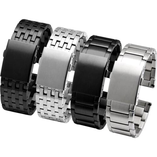 Stainless steel bracelet solid metal strap for DZ4316 DZ7395 DZ7305 watchband 24mm 26mm 28mm 30mm men wristwatches band