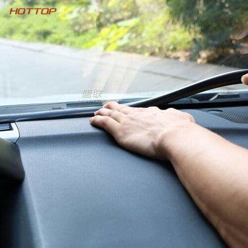 Rubber Auto Anti-Noise Soundproof Dustproof Car Dashboard Windshield Sealing Strips FIT For Subaru XV 2018