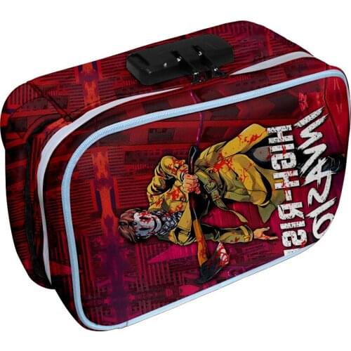 High-Rise invasión Oxford cloth 3D printing Deodorant Tobacco Bag Storage Bag Cosmetic Bag