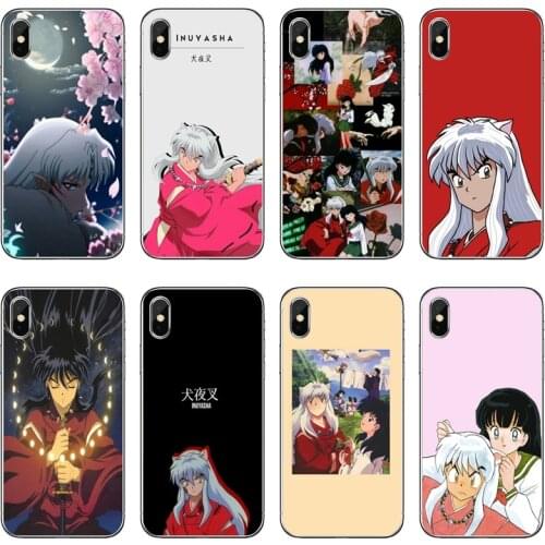 Anime Inuyasha Accessories Phone Case For Huawei P40 P30 P20 Pro P10 P9 Lite Y5 Y6 Y7 Y9 P Smart Plus 2018 2019