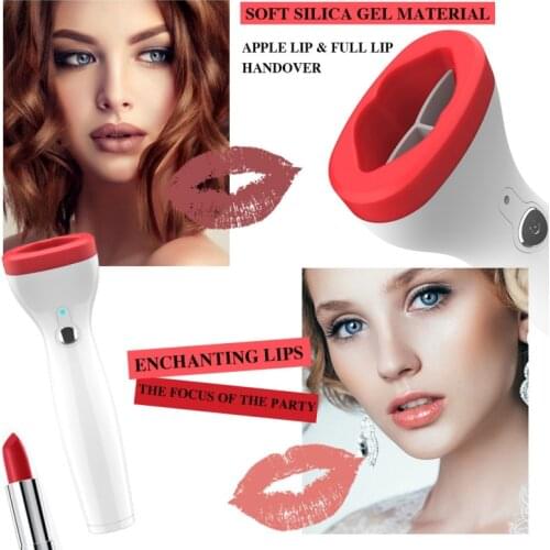 Automatic Lip Plumper Electric Lip Enhancer Intelligent Deflated Designed Lip plumpering Device