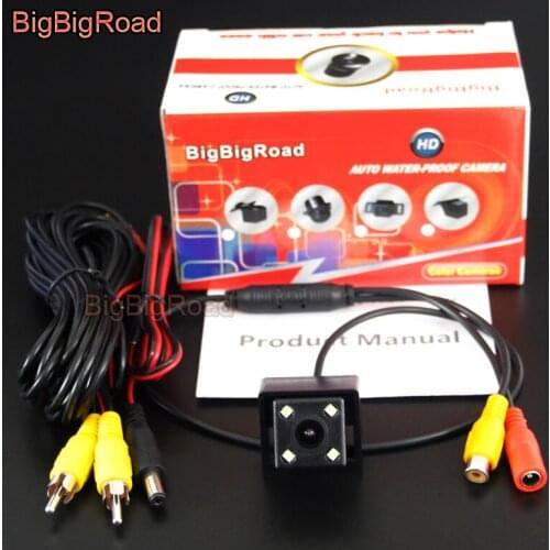 BigBigRoad Car Rear View Backup CCD Parking Camera For Ssangyong New Actyon Korando waterproof Night Vision