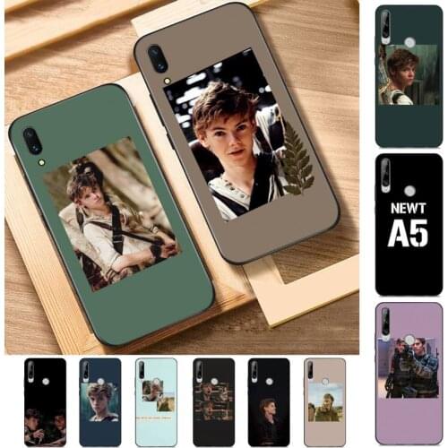 Maze Runner newt a5e Phone Case for Huawei Y 6 9 7 5 8s prime 2019 2018 enjoy 7 plus